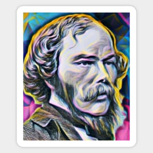 George Henry Lewes Portrait | George Henry Lewes Artwork 10 Sticker